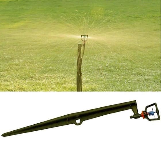 Micro Frame Jet Sprinkler Set and Plastic Stake for Irrigation
