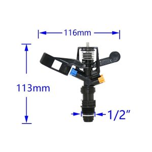 1001-d Full Circle Plastic Sprinkler, 1/2 inch Size