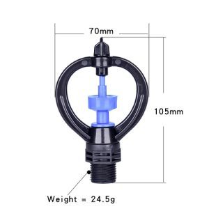 Half (0.5) Inch Size Male Thread Plastic Micro Sprinkler