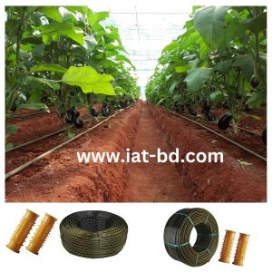 3 Inline Drip Irrigation Pipe (50 Feet), 16mm, 0.7mm, 40cm, 2.2 LPH