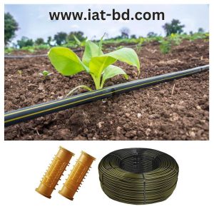 Inline Drip Irrigation Pipe (50 Feet), 16mm, 0.7mm, 40cm, 2.2 LPH