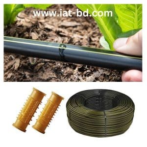 Inline Drip Irrigation Pipe (50 Feet), 16mm, 0.7mm, 40cm, 2.2 LPH