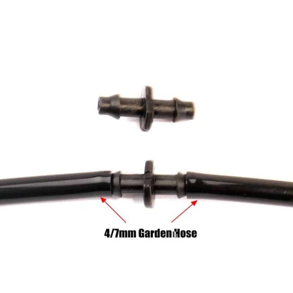 Straight Barbed 4mm Connector