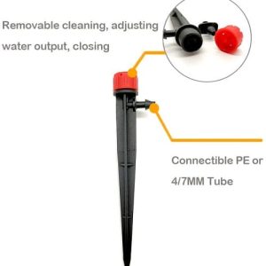 Adjustable Dripper With Stake