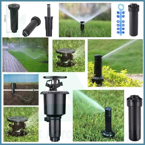 crop field, commercial, residential lawn, yard garden, popup sprinkler head nozzle for sprinkler irrigation system smart watering Bangladesh