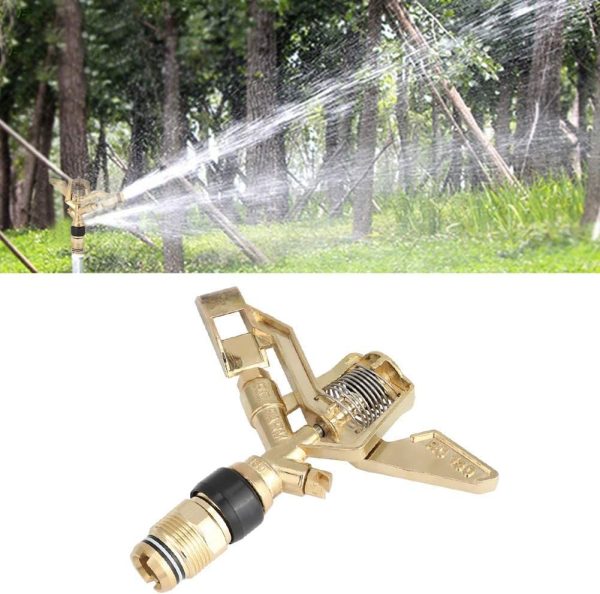 Metal Orbit Sprinkler Head for Garden Irrigation