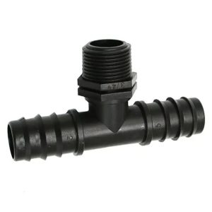 25mm-3/4 inch-25mm Tee Connector